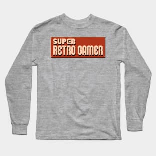 Super Retro Gamer Long Sleeve T-Shirt